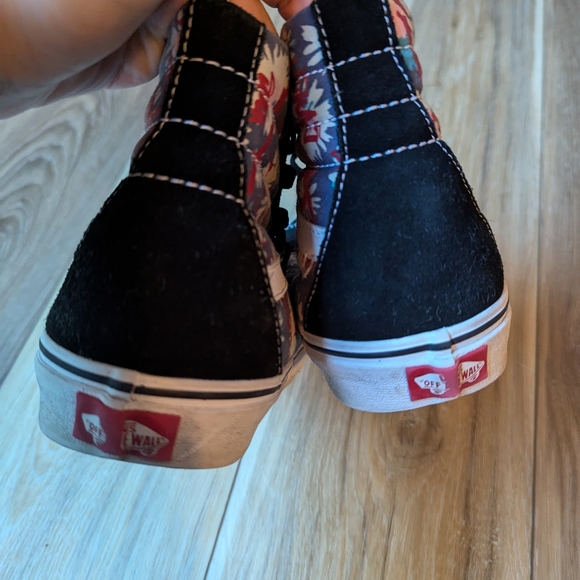 Vans high top SK8-HI floral pattern sneakers - Picture 6 of 8